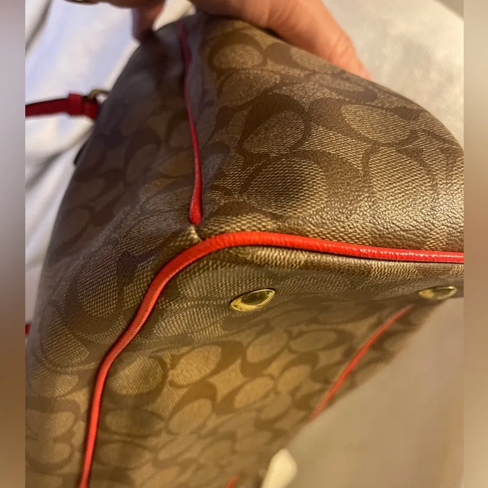 COACH Diaper / Gym / Laptop / Travel Shoulder Bag Tote - Picture 8 of 16